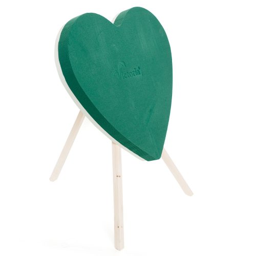 HERZ 52CM AUF HOHEM STÄNDER