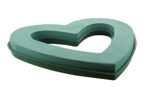 HERZ OFFEN 37 CM auf Plastik